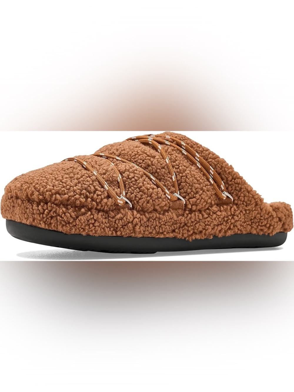 NWT Moon Boot Teddy Slipper Sz EU 38 - Picture 2 of 7